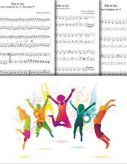 Ode to Joy: Pick your level - Piano sheet music