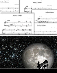 Brahms&#39; Lullaby: Pick your level - Piano sheet music