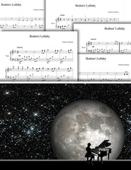 Brahms' Lullaby: Pick your level - Piano sheet music