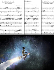 Eine Kleine Nachtmusik - MVMT-1: Pick your level - Piano sheet