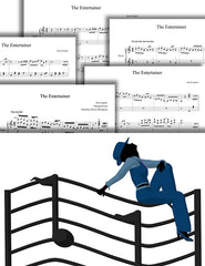 The Entertainer: Pick your level - Piano sheet music