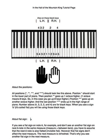 In the Hall of the Mountain King: Level 2 - Tutorial page