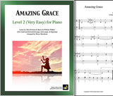 Amazing Grace Level 2 - Cover & 1st piano sheet
