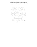 Camptown Races: Lyrics page