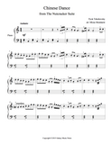 Chinese Dance Level 3 - 1st piano music sheet