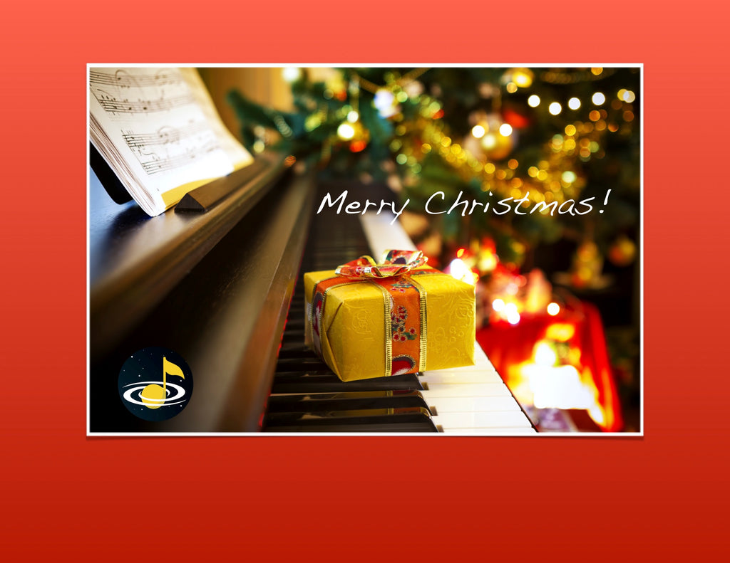 eGift Card: Christmas - Galaxy Music Notes