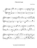 Clair de Lune: Level 5 - 1st music page