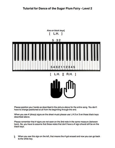 Dance of the Sugar Plum Fairy: Level 2 - Tutorial page