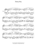 Danny Boy: Level 4 Piano sheet music - Page 1