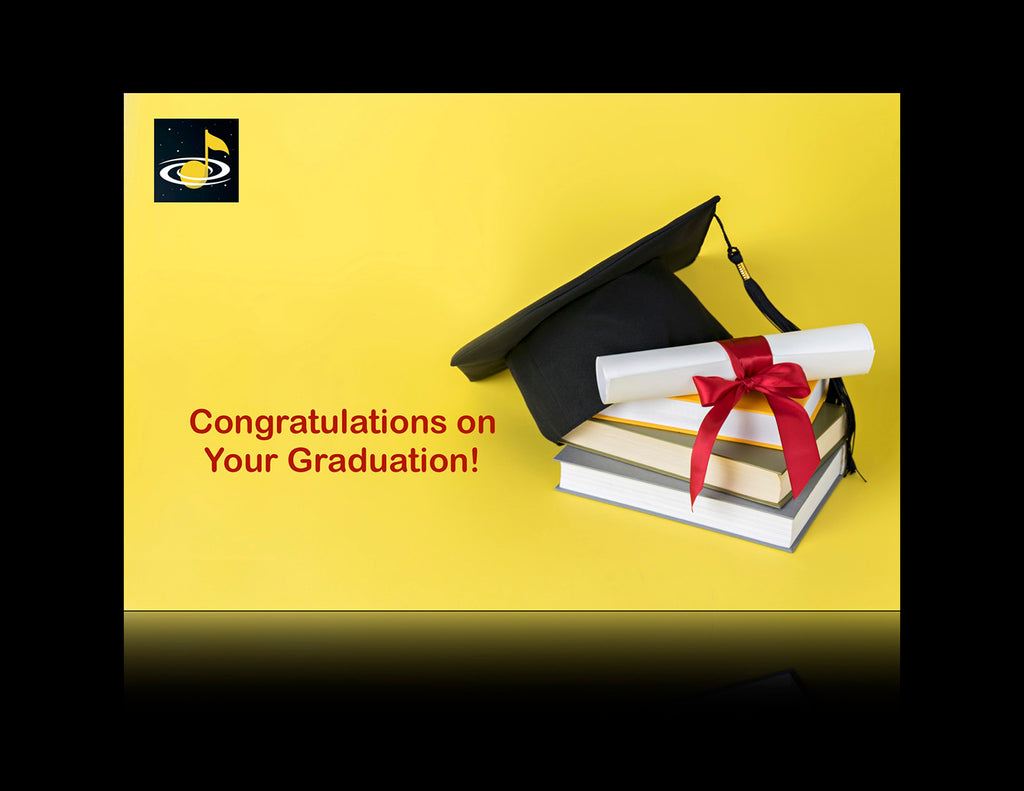 eGift Card: Graduation - from Galaxy Music Notes