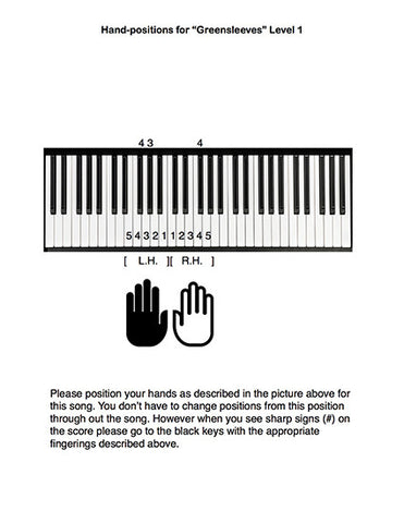 Greensleeves: Level 1 - Tutorial page
