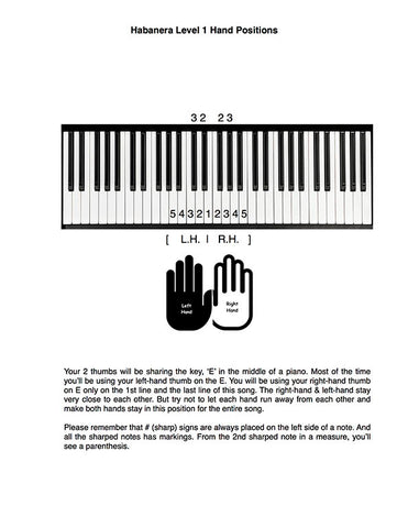 Habanera | Carmen | Level 1 | Tutorial page