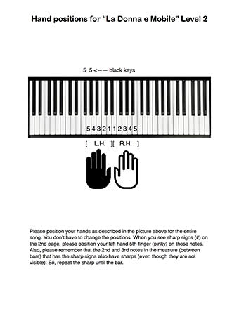 La Donna e Mobile | Rigoletto | Level 2 | Tutorial page