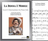 La Donna e Mobile Level 4 - Cover sheet & 1st page