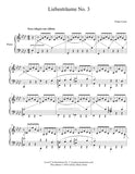 Liebestraum No. 3: Level 6 piano sheet music - page 1