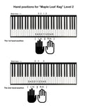 Maple Leaf Rag: Level 2 - Tutorial page