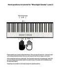 Moonlight Sonata: 1st MVMT | Level 2 - Tutorial page