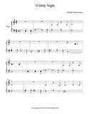 O Holy Night Level 2 - 1st piano music sheet