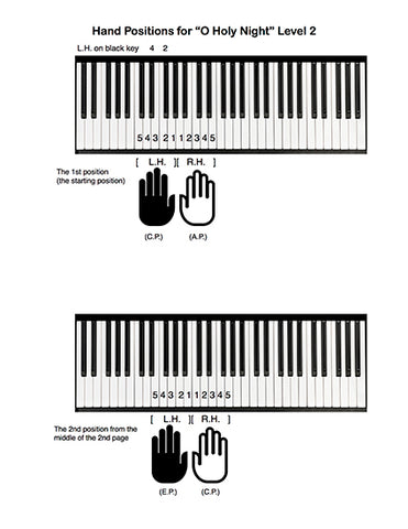 O Holy Night Level 2 - Tutorial page