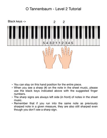 O Tannenbaum: Level 2 - Tutorial page