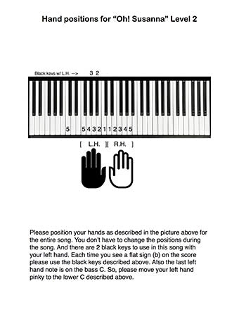 Oh! Susanna Level 2 - Tutorial page