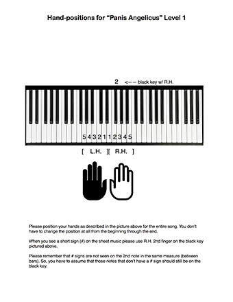 Panis Angelicus Level 1 - Tutorial page