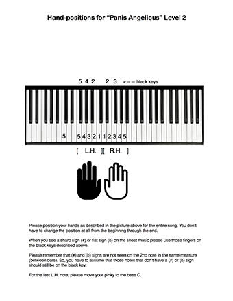 Panis Angelicus Level 2 - Tutorial page