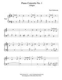 Piano Concerto No. 1: 1st MVMT | Level 1 | 1st piano sheet