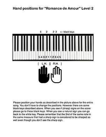 Romance de Amour Level 2 - Tutorial page