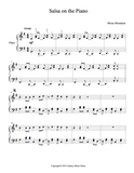 Salsa on the Piano Level 4 - 1st piano music sheet