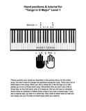 Tango in D Major Level 1 - Tutorial page