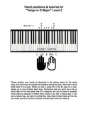 Tango in D Major Level 2 - Tutorial page