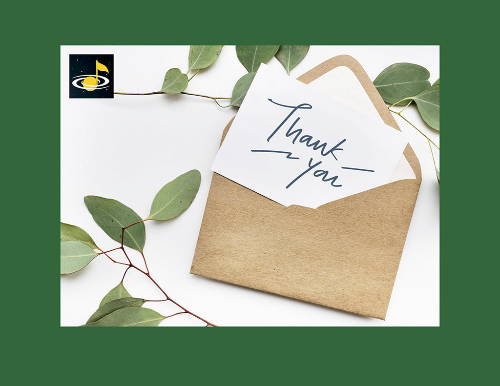 eGift Card: Thank you - from Galaxy Music Notes