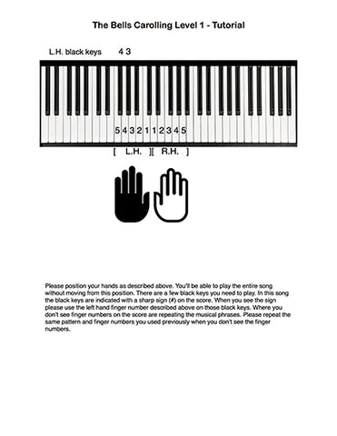 Carol of the Bells: Level 1 - Tutorial page
