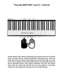 Toccata BWV 565: Level 2 - piano tutorial