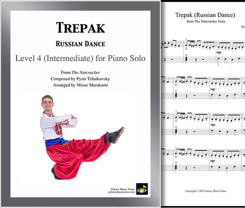 Trepak | Nutcracker | Level 4 - Cover sheet & 1st page