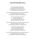 Up on the Housetop - Lyrics page