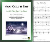 What Child is This Level 2 - Cover sheet & 1st page