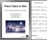 What Child is This Level 4 - Cover sheet & 1st page