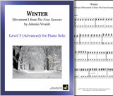 Winter MVMT1: Level 5 - 1st piano page & cover