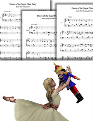 Dance of the Sugar Plum Fairy: Pick your level - Piano sheet music