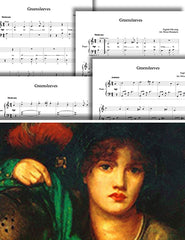 Greensleeves: Pick your level - Piano sheet music