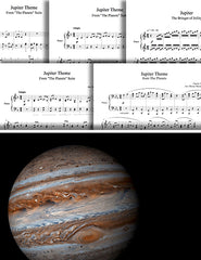 Jupiter from The Planets: Pick your level - Piano sheet music