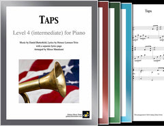 Taps: Pick your level - Piano sheet music