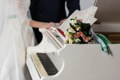 Music for Wedding: Piano sheet music at multi-levels