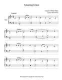 Amazing Grace Level 4 - 1st piano music sheet
