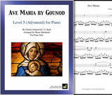Ave Maria by Gounod Level 5 - Cover & 1st page