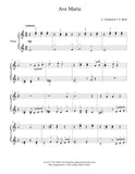 Ave Maria by Gounod: Level 2 - 1st music page