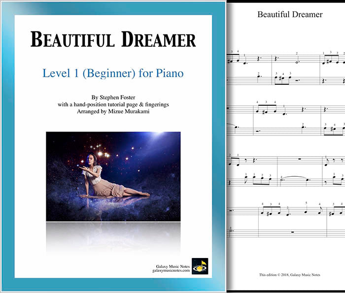 Beautiful Dreamer Level 1 - Cover & 1st page