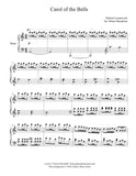 Carol of the Bells: Level 4 Piano sheet music - Page 1